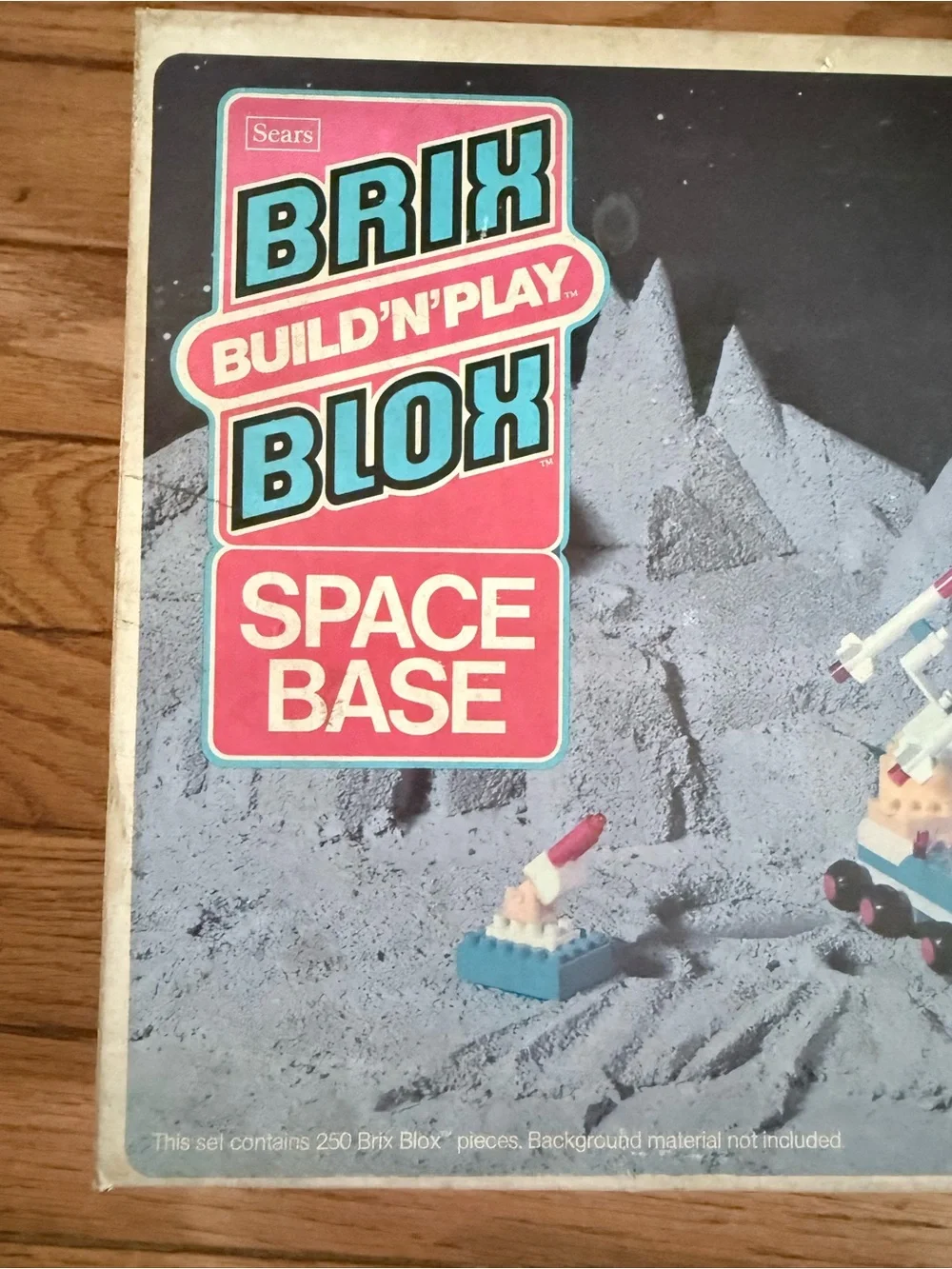Vintage Sears Brix Blox Space Base Building Set 49-16011 Over 520 Pcs, Huge